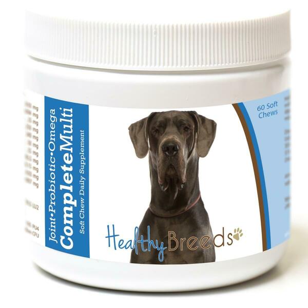 Healthy Breeds Great Dane All in One Multivitamin Soft Chew, 60PK 192959007890